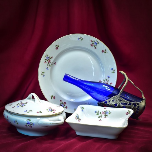 История фарфоровой посуды