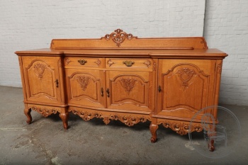 Антикварный комод с резной короной код. BE4096999