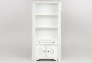 картинка Старинный открытый шкаф салоне старинных вещей "Шебби" являющийся официальным дистрибьютором в России и Беларуси