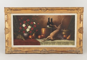 картинка Старинный натюрморт с зейцем салоне старинных вещей "Шебби" являющийся официальным дистрибьютором в России и Беларуси