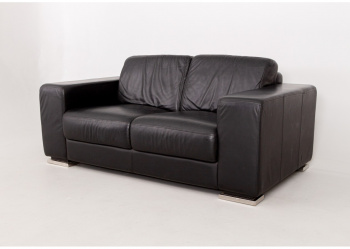 Старинный кожаный диван код. RM41209