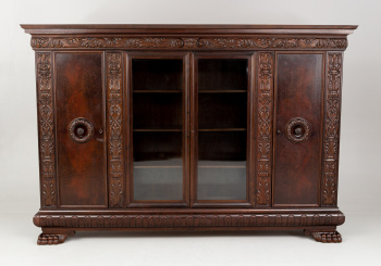 Антикварный книжный шкаф код. RM47901