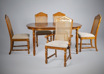 Старинный комплект мебели для столовой из бука код. RM4166880