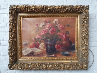 Антикварная картина в стиле Людовика XV код. BE4097659