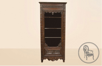 Антикварная бретонская витрина код. VS1462