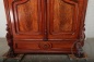 Антикварный шкаф из красного дерева с объемной резьбой в стиле Луи-Филиппа код. BE4165508 фото 5
