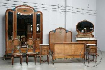 Антикварный спальный гарнитур код. BE5726