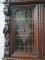 Антикварный дубовый буфет с витражами код. BE4165179 фото 3