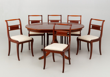 Старинный столовый гарнитур код. RM44650