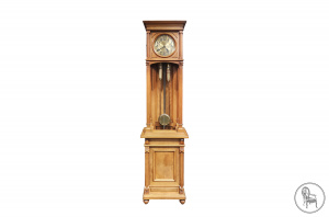 картинка Антикварные напольные часы в ореховом корпусе салоне старинных вещей "Шебби" являющийся официальным дистрибьютором в России и Беларуси
