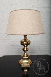 Старинная настольная лампа из бронзы код. BE107170