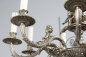 Старинная люстра из посеребренной бронзы с ангелочками код. BE3259367 фото 4