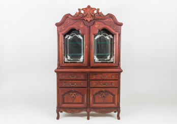 Антикварный посудный шкаф код. RM4574