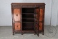 Антикварный книжный шкаф с ореховым шпоном на филёнках код. BE4112256 фото 1