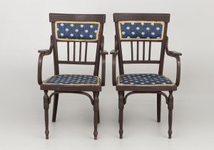 картинка Старинные кресла (2 шт.) салоне старинных вещей "Шебби" являющийся официальным дистрибьютором в России и Беларуси