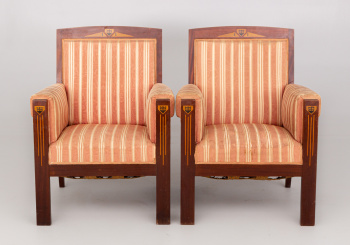 Антикварные кресла (2 шт.) код. RM43029