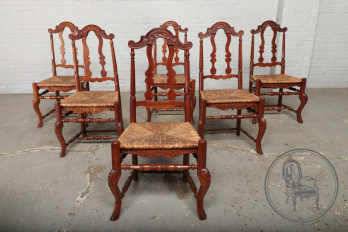Антикварный набор стульев (6 шт.) код. BE67298
