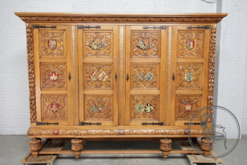 Антикварный книжный шкаф код. BE5731