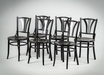 Старинные венские кофейные стулья (6 шт.) из бука код.&nbsp;RM4165287