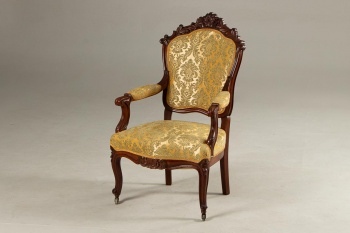 Антикварное кресло с жаккардовой обивкой код. RM4101687