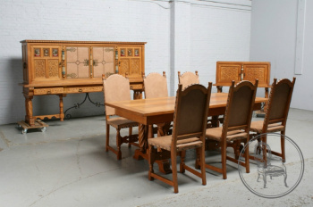 Антикварный комплект столовой мебели код. BE6529