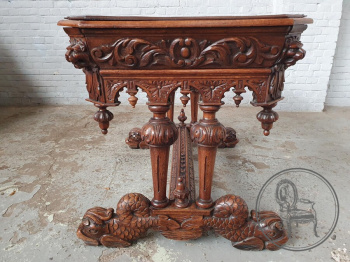 Антикварный письменный стол с выдвижным ящиком код. BE3259547