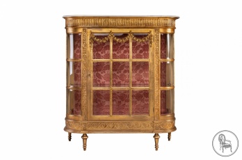 Антикварная витрина конца XIX века код. VS4097173