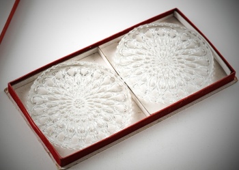 Старинные хрустальные подставки под бутылки Baccarat (2 шт.) код.&nbsp;RM4166414