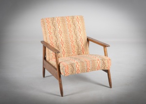 картинка Винтажное кресло в стиле Mid-Century Modern салоне старинных вещей "Шебби" являющийся официальным дистрибьютором в России и Беларуси