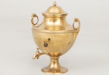 Антикварный самовар из латуни код.&nbsp;RM4100261