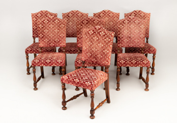 Антикварный набор стульев (8 шт.) код. RM57461