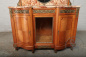 Антикварные дубовые буфеты (2 шт.), отделанные мрамором и бронзой код. BE3259406 фото 15
