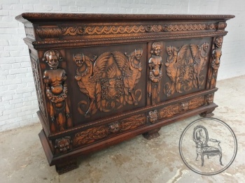 Антикварный комод в стиле ренессанс код. BE4097164