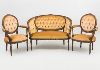 Антикварный комплект для гостиной (3 шт.) код. RM24095