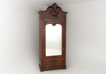 Антикварный шкаф с зеркалом код. RM59805