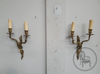 Антикварные бра (пара) код. BE4096945
