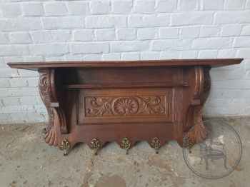 Антикварная резная настенная вешалка код. BE4097687