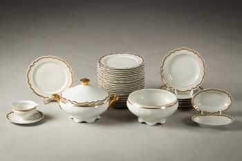 Старинный фарфоровый сервиз Limoges код. RM4102420