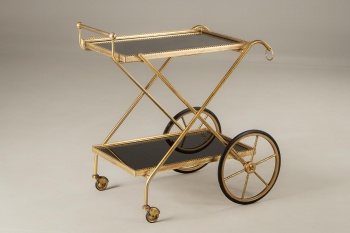 Старинный латунный сервировочный столик код. RM4101574