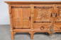 Антикварный комод из дуба с сюжетной резьбой в готическом стиле код. BE3259384 фото 4
