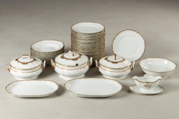 Старинный фарфоровый сервиз Fürstenberg код. RM4103079