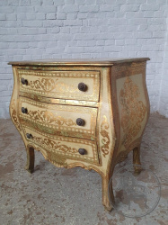 Старинный итальянский комод с росписью код. BE3259463
