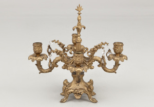 картинка Старинные канделябры (2 шт.) салоне старинных вещей "Шебби" являющийся официальным дистрибьютором в России и Беларуси