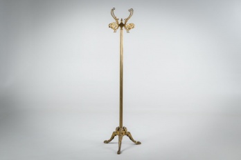 Антикварная напольная вешалка из латуни код. RM4165141