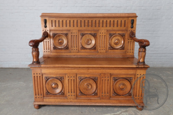 Антикварная скамья код. BE40850