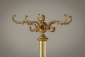 Старинная латунная вешалка с мраморным основанием код. RM4101565 фото 1