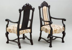 картинка Старинные кресла (2 шт.) салоне старинных вещей "Шебби" являющийся официальным дистрибьютором в России и Беларуси