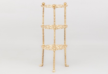 Старинная металлическая ажурная подставка код. RM4100578