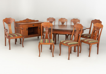 Старинный столовый гарнитур код. RM55438