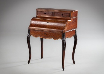 Антикварный французский ореховый секретер код. RM4135632